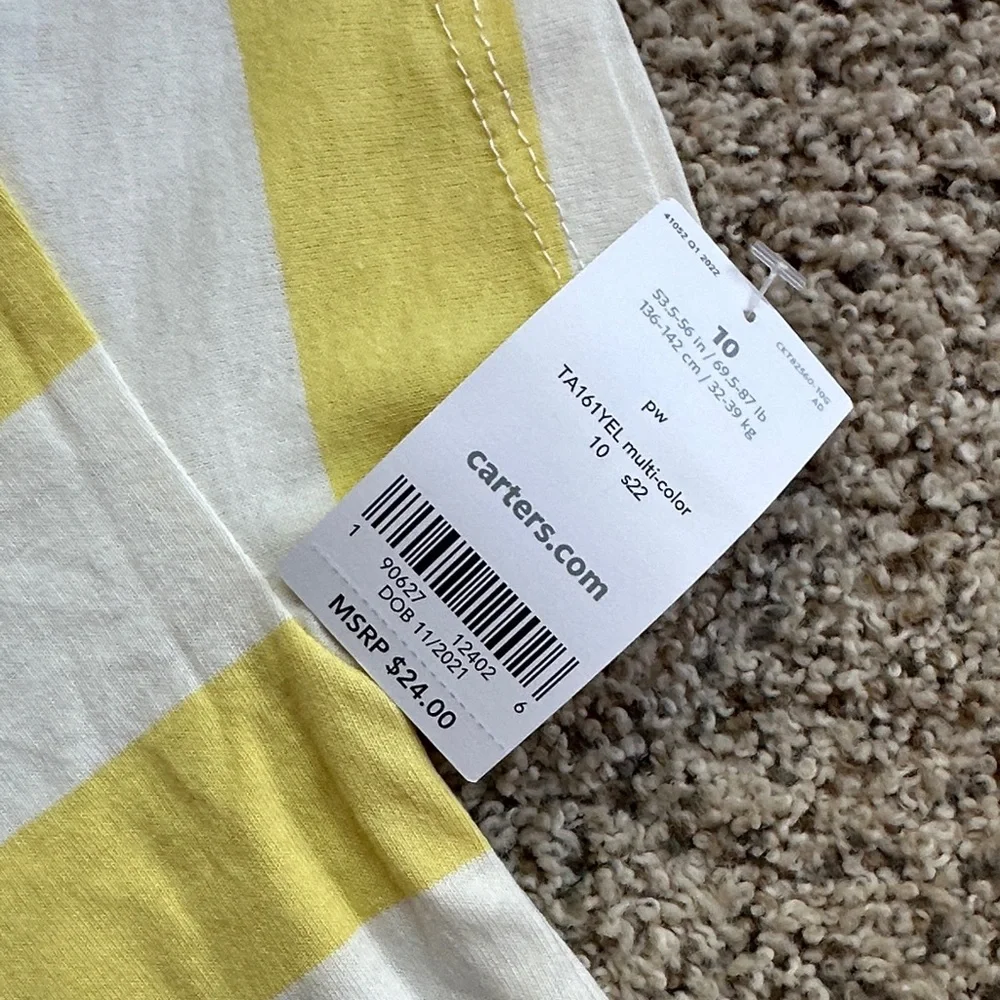 Carter's Sunny Striped Polo Shirt